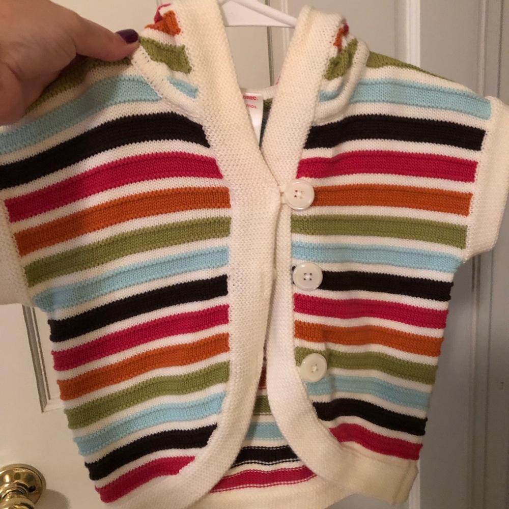 Gymboree sweater with hoodie NWT